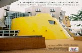 Campus Planning and Architecture Cover Page - sdecng.net Planning and... · Department of Architecture School ... The location and campus plans of these universities were analysed