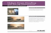 Hobart Drum Handling and Set-up · PDF file950 Pound Recyclable RoboPak Drum Patent Pending Hobart Drum Handling and Set-up Instructions Remove the stretch wrap and inspect the drum