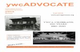 ywcADVOCATE - YWCA-Eliminating Racism, …AEAF7B7F-D911-4CB6-A409-0FB89BC1450F...Barbara A. Hale, Executive Director Page 5 Fall 2010 Sunday, September 19, 2010 YWCA’s Tea & Fashion