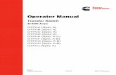 Operator Manual - TwinsLAN Digital Amateur Radio …twinslan.net/~n0nas/manuals/onan/962-0132 Onan OTPC (40...2 Introduction 2.1 Operator Manual This manual covers models produced