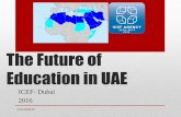 UAE education prospect - ICEF •Effect of expo 2020 on the UAE education market •Effect of oil prices on the scholarships •Increased number of universities and language schools