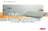 High Absorption, Low Wastemultimedia.3m.com/mws/media/242838O/3mtm-spill-management-bro… · 3M™ Oil & Petroleum Sorbents 10–11 3M ... in a wide range of formats to enhance spill