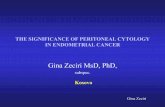 The significance of peritoneal cytology in endometrial ... · PDF fileTHE SIGNIFICANCE OF PERITONEAL CYTOLOGY IN ENDOMETRIAL CANCER ... ascites of patients with gynecologic ... Table