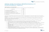 2015 VCE Further Mathematics 2 examination report · PDF file2015 VCE Further Mathematics 2 examination report ... • using the compound formula for a flat rate ... shows how to find
