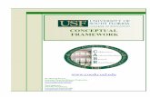 CONCEPTUAL FRAMEWORK - USF College of · PDF fileThe System by which Candidate ... • Shape the enrollment profile to reflect the ... USF College o f Education ­ Conceptual Framework