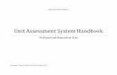 Unit Assessment System Handbook - Indiana State · PDF fileUnit Assessment System Handbook ... Conceptual Framework and Unit Assessment System 4 . ... enrollment in 2011 was 683 undergraduate