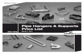 Pipe Hangers & Supports Price List - Cooper Industries Hangers & Supports Price List PH11PS March 7, 2011 Price List