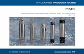 Rewindable submersible motors and accessories 60 Hz · PDF fileGRUNDFOS PRODUCT GUIDE MMS Rewindable submersible motors and accessories 60 Hz MMS.book Page 1 Monday, April 24, 2006