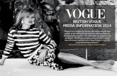 BRITISH VOGUE MEDIA INFORMATION 2014digital-assets.condenast.co.uk.s3.amazonaws.com/static/condenast... · “Vogue is in a league of its own. We work with the best people in the