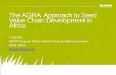 The AGRA Approach to Seed Value Chain Development …crsps.net/wp-content/uploads/2013/07/Kapran-AGRA-Linking...The AGRA Approach to Seed Value Chain Development in Africa I. Kapran,