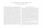 53 Publishing and the Map Trade in France, 1470–1670 split between typographic printing and ... his translation of Pedro de Medina’s Arte de navegar ... in publishing these predominantly