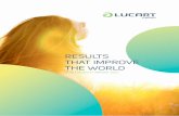 RESULTS - Lucart Group document has been printed on “Fedrigoni Arcoprint Milk” ecological paper. FR 09/15 RESULTS THAT IMPROVE THE WORLD SUSTAINABILITY REPORT 2014 ... In Lucart