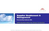 Supplier Enablement Management - Chartered Track 2 Quadrem Ariba...Your program with outsourced supplier enablement management Untapped potential What makes us different? Buyer Buyer
