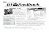 newsletter Bi feedback - University of South Alabama Bi feedback ... New book titles.....8 ... biomedical research projects conducted at universities, hospitals, and other