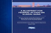 A Blueprint for Federal Action on Illegal · PDF filea blueprint for federal action on illegal guns: regulation, enforcement, and best practices to combat illegal gun trafficking recommendations