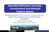 Extended Dictionary Learning : Convolutional and Multiple ...dedale.cosmostat.org/wp-content/uploads/2016/09/DEDALE_Tutorial... · Extended Dictionary Learning : Convolutional and