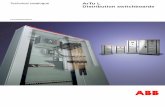 Technical catalogue ArTu L Distribution switchboards - ABB · PDF filemoulded-case Tmax T1-T2-T3 and ... also the best solution for cabling the ABB SACE circuit-breakers inside the