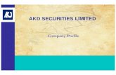 AKD SECURITIES LIMITED - Muhammad Farid Alam, … Securities Limited - 2 AKD Group AKD Securities Limited Investment Banking Securities Brokerage Financial Services Real Estate Development