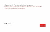Oracle® Fusion Middleware Web Services Manager · PDF file1 Overview of OWSM Interoperability 1.1 About OWSM Policies 1-1 ... 3 Interoperability with Oracle Containers for Java EE