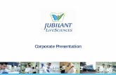Jubilant Life  · PDF fileDomino’s Pizza for India, Bangladesh, ... marketing and customer support. ... •Project extended to 100 schools