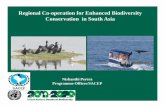 Regional Co-operation for Enhanced Biodiversity ... · PDF fileRegional Co-operation for Enhanced Biodiversity Conservation in South ... both natural and human in the ... co-operation