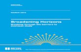Broadening Horizons - British Council · PDF file  ... a global perspective ... above school teachers,