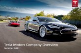 Tesla Motors Company Overview - NASDAQ OMX …files.shareholder.com/downloads/ABEA-4CW8X0/0x0x494001/... · Tesla Motors Company Overview Summer 2011. Forward-Looking Statements Certain