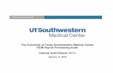Medical Center - Home | University of Texas System HCM... · The University of Texas Southwestern Medical Center HCM Payroll Processing Audit ... BAS and HRIS. Objectives and Scope