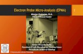 Electron Probe Micro-Analysis (EPMA) 1web.mit.edu/e-probe/www/demo.pdf · Sample exchanging chamber High vacuum pump ... Qualitative analysis Quantitative ... polished surface of