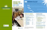 THROUGH YOUR WHY MORAVIAN COLLEGE? … SPRING17 ED...705 B Action Research Thesis Grove T 715 A Supervisory Practicum II ... 12 credits with no grade ... Principal K-12 or Supervisor