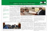 Information Bulletin - Home - University Of Nigeria · PDF fileCatholic Bishop of Nsukka VC, Prof. Ozumba, cutting the tape to flag-off harvest of solanum melongena (Garden egg) at