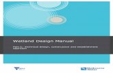 Wetland Design Manual - Melbourne Water · PDF file• Melbourne Water’s Planning and Building website ... Scheme, we can provide the ... AMS MAN Wetland Design Manual Part C