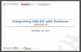 Integrating OBI-EE with Essbase 20111024 v2 · PDF fileIntegrating OBI-EE with Essbase ... • Developer, architect, and project manager for numerous OBIEE and ... Integrating OBI-EE