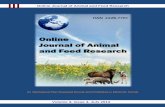 Online Journal of Animal and Feed Research of OJAFR, Volume 3... · Online Journal of Animal and Feed Research. ... Nutrition - Ruminants, Silage and silage additives, ... Fortaleza,