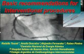 Basic recommendations for Interventional procedures - IRPA thu boisdale Touzet TS7e.5.pdf · Justification: The study is performed only when imaging studies are needed. (Referral