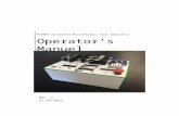 Operator’s Manuel - Rochester Institute of Technologyedge.rit.edu/content/P16083/public/Operator's Manual... · Web viewPour the entire PDMS contents of the weigh boat on the microchannel