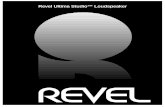 Revel Ultima Studio™ Loudspeakerrevelspeakers.com/tl_files/catalog/LuxuryCars/.../Legacy/Ultima/Studio/... · REVEL ULTIMA STUDIO loudspeakers are covered by a limited 5-year warranty,