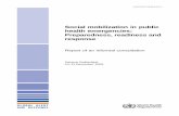 Social mobilization in public health emergencies ...apps.who.int/iris/bitstream/10665/70444/1/WHO_HSE_GAR_BDP_2010. · PDF fileSocial mobilization in public health emergencies: Preparedness,