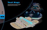 Tool Bags - Gescan Bags All dimensions are in inches and (millimeters). Tradesman Pro Organizer – ... Kit includes leather strap with pad and snap hooks,