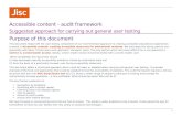 Jisc Standard Word Document (LS) - Learning Apps Web viewMultimedia. a. Images. and text alternatives. What? ... Further guidance on accessibility testing with Android Talkback. ...