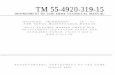 TM 55-4920-319-15 - Liberated Manuals.com 55-4920-319-15 DEPARTMENT OF THE ... Equipment Inspection and Maintenance Worksheet, DA Form 2404 ... rectifiers, transformers, relays, contactor,
