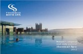 Britain’s original and only natural ... - Thermae Bath Spa Brochure 2012 ebook...Britain’s original and only natural thermal Spa ... the south of Bath but more recent ﬁ ndings