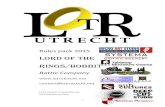Lord of the Rings/Hobbit - LOTR UtrechtGaming Clublotrutrecht.net/Regelpakketten/2015 LOTR Battle Company.pdf · Rules pack 2015 Lord of the Rings/Hobbit Battle Company ... - printed