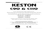 Download the manual for C110 (PDF) - Keston · PDF file0. HANDLING INSTRUCTION 0.1 LIST OF CONTENTS The Keston C90 and C110 are supplied almost totally pre-assembled. Since the units