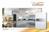 Fusion Comet - Electric Heating Company · PDF fileUnlike most electric boilers, all EHC boilers are designed to eliminate unnecessary external plumbing and pipe work. The Comet boiler