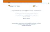 VTE Framework: Automotive   Web viewMassachusetts Vocational Technical Education Framework2. Transportation Occupational ClusterAutomotive Technology Framework.
