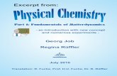 Excerpt from: Physical Chemistry - job- · PDF filePhysical Chemistry - an introduction ... description and direct measuring procedure, ... 11.6 Freezing-point depression and boiling-point