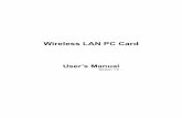 Wireless LAN PC Card - Mondo Plast ext2/2511CD-user-ma… · Wireless LAN PC Card Version 1.0 Page 4 of 26 1 Introduction This chapter describes the features & benefits, package contents,