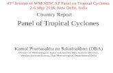 Panel of Tropical Cyclones -  · PDF fileFiles (OOB) Observation data ... •Broadcast for Shipping •Radiofax ... Bangladesh, Bhutan, India, Maldives, Myanmar,