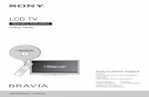 LCD TV - Sony TV (Setup Guide) ... Gracenote. One or more patents owned by Gracenote apply to this ... † Point your remote control directly at the